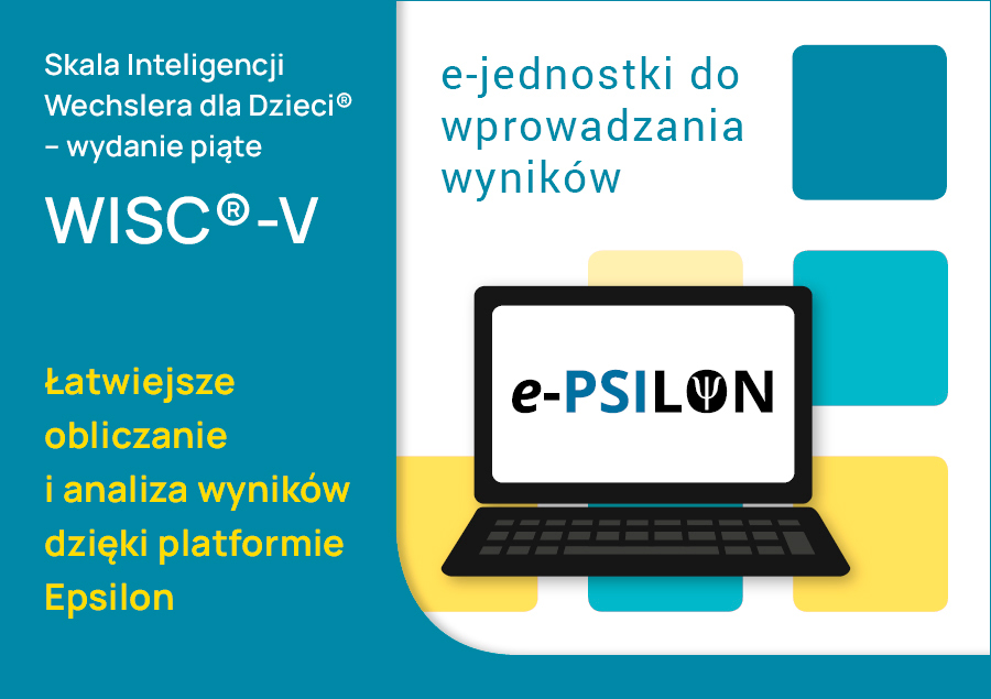 WISC®-V - e-jednostki do wprowadzania wyników