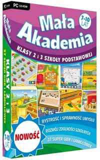 Mała Akademia. Klasy 2 i 3 szkoły podstawowej (7-10 lat). PC CD-ROM
