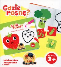 CzuCzu - Gdzie rosnę (2+) . Książeczka edukacyjna + puzzle
