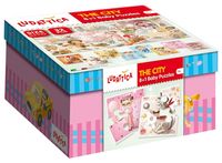Ludattica Puzzle 8+1. Baby Puzzle - Miasto (2+)