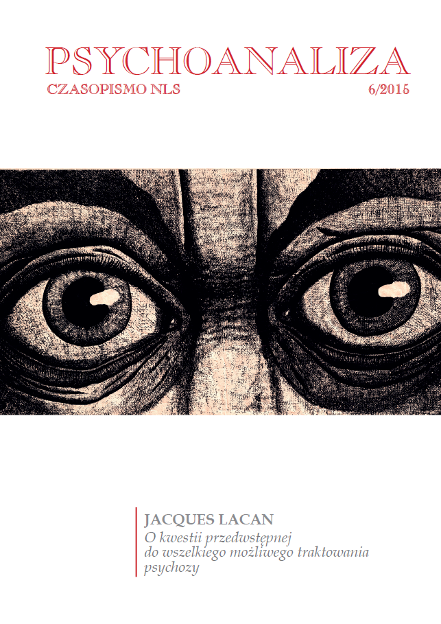 Psychoanaliza. Nr 6/2015