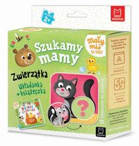 Mały miś to lubi. Szukamy mamy. Zwierzątka. Układanka + książeczka