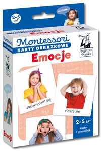 Montessori. Karty obrazkowe. Emocje (2-5 lat)
