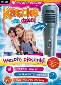 Karaoke dla dzieci. Wesołe piosenki. 50 piosenek dla dzieci (PC, DVD)