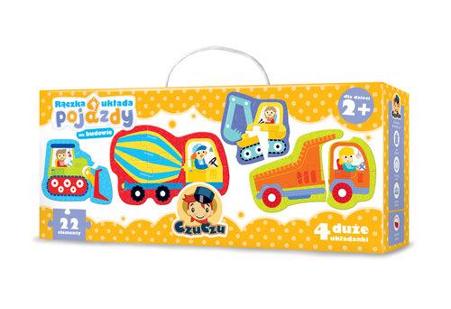 CzuCzu - Rączka układa pojazdy na budowie (2+)
