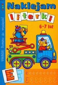 Naklejam literki 6-7 lat