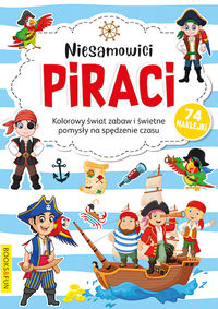 Niesamowici piraci. Kolorowanka z naklejkami