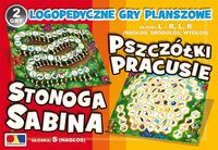 Logopedyczne gry planszowe - Stonoga Sabina. Pszczółki Pracusie