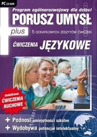 Porusz umysł plus - Program ogólnorozwojowy dla dzieci CD. Ćwiczenia jezykowe
