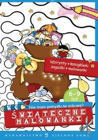 Świąteczne malowanki, zagadki i rebusy