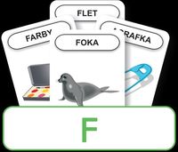 Karty Logopedyczny Piotruś - F