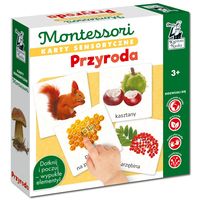 Montessori. Karty sensoryczne. Przyroda (3+)