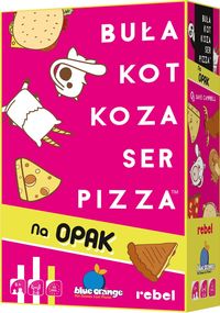 Buła, Kot, Koza, Ser, Pizza na opak. Gra (8+)